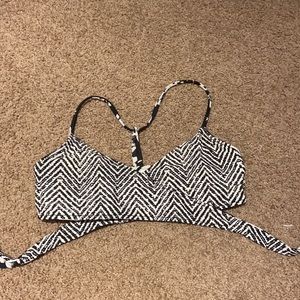 athleta tie reversible bikini top